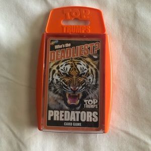 NWT TOP PREDATORS CARD GAME